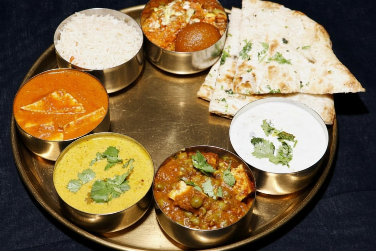 Thali viande midi